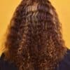 LINDIWE 12inch Highlight Deep Curl Bob Wig