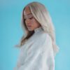 FANTA – Platine Blond 18 inch Closure Wig