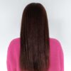 AYRA – Brown Curtain Bangs 20inch closure wig